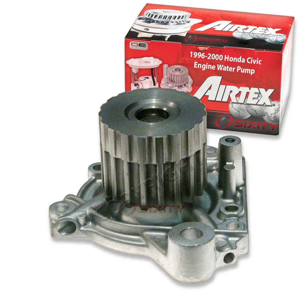 Bomba de agua del motor Airtex para Honda Civic 1996-2000 1,6 L L4 refrigerante oc Foto 1 de 4