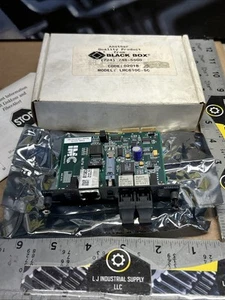NEW! BLACK BOX / IMC Networks LMC610C-SC SNMP TP/FO MM850_Code:0201B_*WARRANTY! - Picture 1 of 9