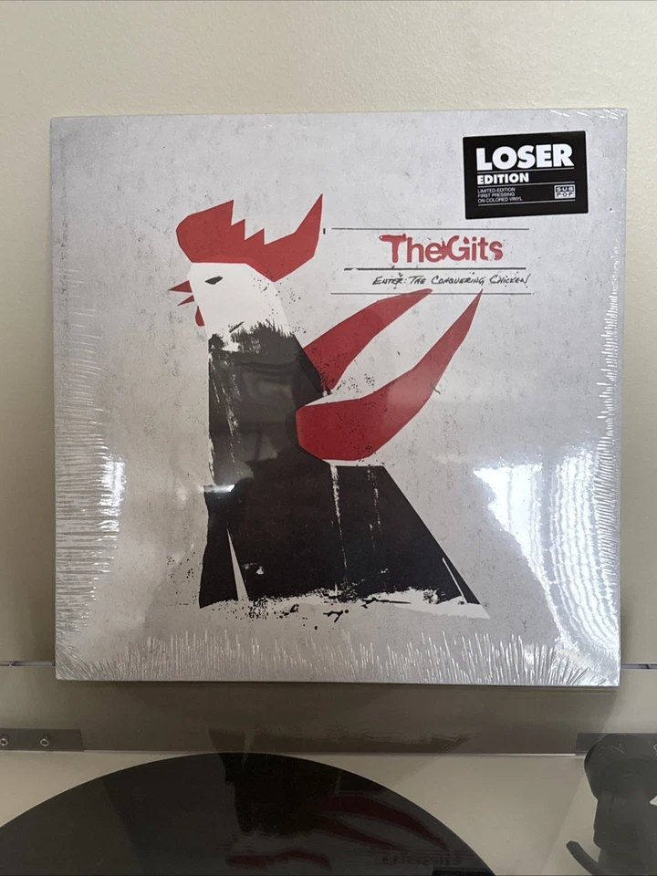 The Gits Enter: The Conquering Chicken (винил) НОВЫЙ! Loser Ed. Цветной винил On - Изображение 1 из 1