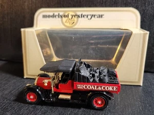 MATCHBOX MODELS OF YESTERYEAR Y-13 1918 CROSSLEY COAL & COKE TRUCK 1978 NIB - Picture 1 of 9