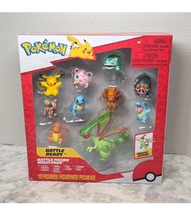 Pokemon Battle Figure 10-Figure MultiPack- Flygon Vulpix Lechonk Rockruff New - Picture 1 of 1