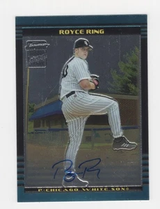 2002 BOWMAN CHROME DRAFT PICKS & PROSPECT AUTOGRAPH ROYCE RING WHITE SOX - Picture 1 of 2
