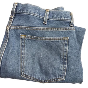 George Mens Regular Fit Blue Denim Jeans Size 38x30 - Picture 1 of 10