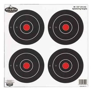 Objetivos salpicaduras Birchwood Casey Dirty Bird 5,5 pulgadas Ronda 4 por: BC-35504 - Imagen 1 de 2