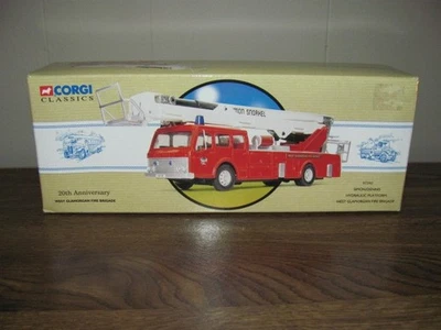 Corgi Classics Simon/Dennis Hydraulic Platform West Glamorgan 97392 Fire Truck - Image 1 of 4