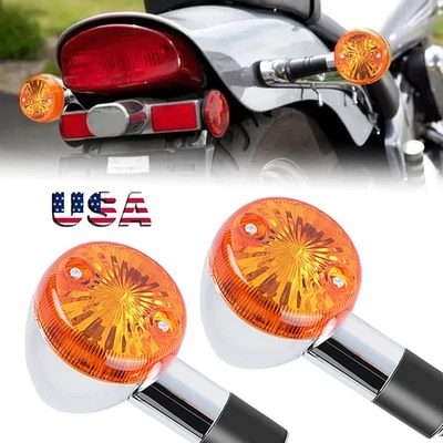 Сигнальный фонарь поворота для мотоцикла Kawasaki Vulcan VN 800 900 1500 1600 1700 2000 - Изображение 1 из 4