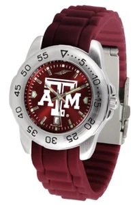 Sun Time Men's Licensed Collegiate Sport Watch Silicone Strap (Pick Your Team) - Picture 1 of 74