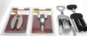 Cortador de láminas para botellas de vino de hoja giratoria, tapón dos abridores de botellas - Imagen 1 de 4