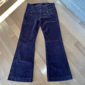 Citizens of Humanity womens brown corduroy bootcut size 31 flat front pockets - Picture 1 of 8