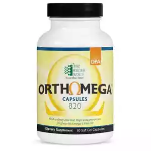 Ortho Molecular - Orthomega 820 Fish Oil - 60 Capsules - Fast Free Shipping!!! - Picture 1 of 1