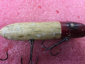 F8 Vintage Tack Eye Holz Holz Angelköder Barsch Oreno evtl. - Bild 1 von 2