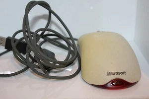 MICROSOFT WHEEL MOUSE OPTICAL USB/PS2 COMPATIBLE X08-7118 Tested Working - Picture 1 of 5