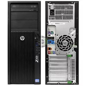 HP Z420 Workstation F1L71U8 E5-1607 8GB RAM 500GB HDD Windows 10 - Picture 1 of 2