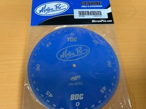 Motion Pro Engine Timing Degree Wheel Accurately Check Set Ignition Cam timing - Picture 1 of 2
