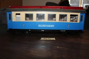 LGB 3164 Personenwagen Zillertalbahn blau beige Spur G Lehmann Gartenbahn BE24 - Bild 1 von 11