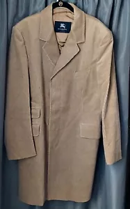 Men's BURBERRY Corduroy Over Coat Jacket - Picture 1 of 7