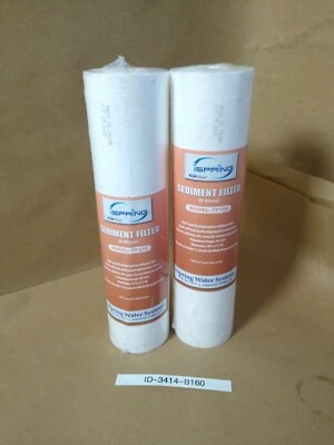 BRAND NEW Lot of 2 iSpring Sediment Water Filter—FP150 Cartridge—50 Micron - Image 1 of 4
