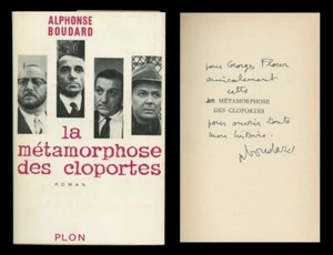 Alphonse Boudard (1925-2000) - La métamorphose des cloportes - Envoi / Dédicace - Foto 1 di 4