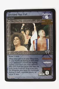 WWE Raw Deal CCG Great American Bash v20 Divided You Fall Foil #163 NM - Picture 1 of 2