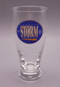 BICCHIERE BIRRA COLLEZIONE MARCA "STORM - CHESTER STORM - Lager" - ORIGINALE  - Picture 1 of 1