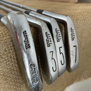 Carol Mann Crest Wilson 79077 Set of 4 RH Golf Clubs - Picture 1 of 7