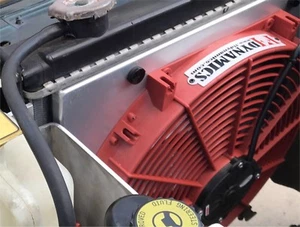 FF DYNAMICS EXTREME ELECTRONIC COOLING FAN SYSTEM FOR JEEP TJ YJ WRANGLER CUSTOM - Foto 1 di 1