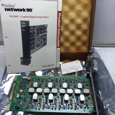 Módulo de E/S analógico Bailey Controls IMASM-02 con manual Foto 1 de 4