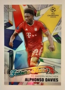Alphonso Davies 2020-21 Topps Chrome Future Stars #FS-AD FC Bayern Munchen - Picture 1 of 6