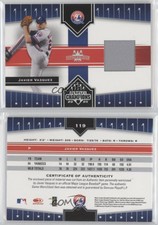 2005 Donruss Champions Impressions Materials Javier Vazquez #119