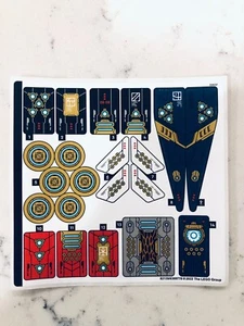 HOJA ADHESIVA LEGO para 71765 Ninja Ultra Combo Mech - Ninjago, Nueva y Original. - Imagen 1 de 1