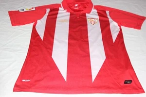 T-Shirt Ufficiali Sevilla FC Marca New Balance Taglia S Partenza 22 Konoplyanka - Picture 1 of 6