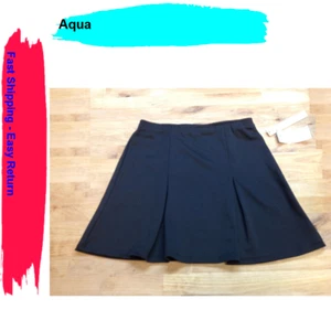 Aqua Girls Black Knit Skirt, Size Medium - Picture 1 of 1