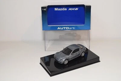 A47 1:43 AUTOART AUTO ART 55924 MAZDA RX-8 RX8 GRIGIO TITANIO MIB - Immagine 1 di 4
