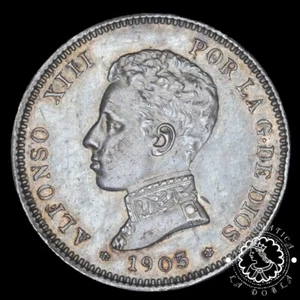 1905 *05 - 2 PESETAS - Alfonso XIII - SM V - EBC - Imagen 1 de 2