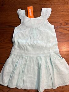 NWT Gymboree Blue Safari Mint Dress and Diaper Cover Girls Size 3T
