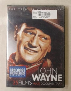 John Wayne 25 Films Plus Documentary DVD SEALED Western - Picture 1 of 3