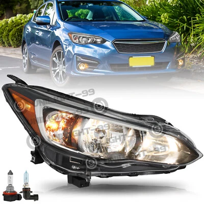 Faro halógeno lado del pasajero derecho para Subaru Impreza Crosstrek 2017-2022 17-22 Foto 1 de 4