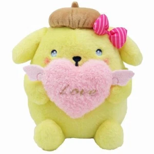  POMPOMPURIN PLUSH DOLL PASTEL CUPID SANRIO CHARACTERS IN HAND 4548643154620 - Picture 1 of 6
