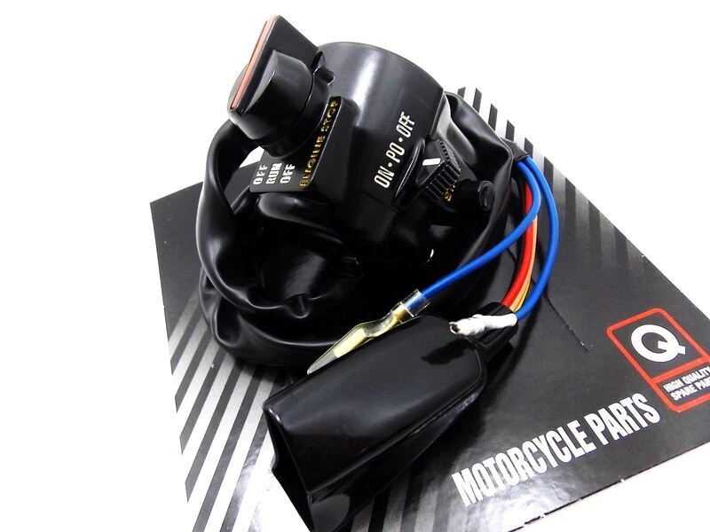 INTERRUPTOR MANILLAR DERECHO KAWASAKI KZ750B 76-79 FORSETI ARRANQUE ACELERADOR APAGADO LUCES Foto 1 de 4