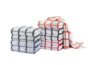 50x75cm Frottee 100% Baumwolle Geschirrtücher Set Küche Geschirrtücher Reinigung Trocknen - Bild 1 von 1