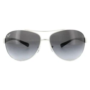 Ray-Ban Occhiali da Sole 3386 Argento Grigio Sfumatura 003/8G - Foto 1 di 6