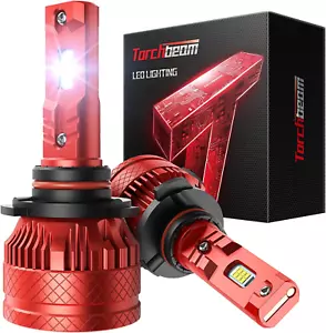 Bombillas antiniebla Torchbeam T6S 9006 48000LM más brillantes, 6500K blanco brillante 9006 Powerspor - Imagen 1 de 20
