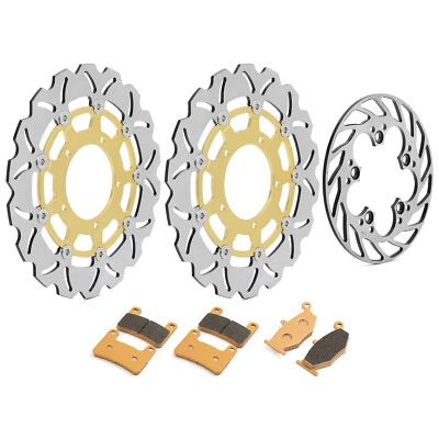 Pastillas rotores de freno delanteros traseros para Suzuki GSX-R 1000 07 08 GSXR 600 750 2006-2007 Foto 1 de 4