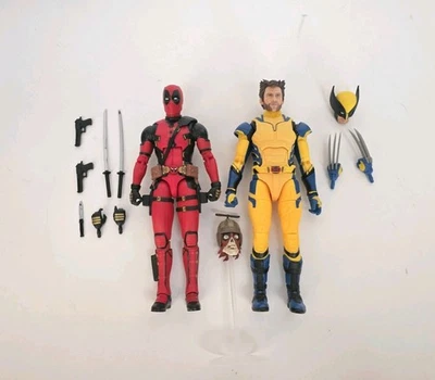 Marvel Legends Deadpool & Wolverine Película Deadpool and Wolverine Lote de 2 Foto 1 de 4