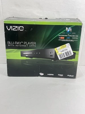 Vizio VBR120 Blu-Ray DVD Player W/Streaming New, With Remote And Manuals. SEE DS - Image 1 of 2