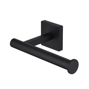 Matte Black Toilet Paper Holder Bathroom Roll 304 Stainless Steel Holders - Picture 1 of 8