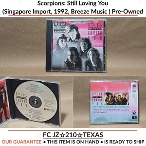Scorpions: Still Loving You(Singapore Import, 1992, Breeze Music ) Pre-Owned - Picture 1 of 13