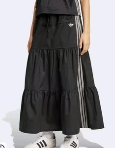 Adidas Summer Glow Voluminous Lace Skirt L Large Nwt 100% Authentic - Picture 1 of 6