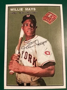 1954 Wilson Franks Style Willie Mays San Francisco Giants Variation card - Bild 1 von 2