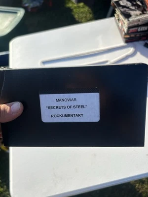 VHS Manowar Secrets Of Steel VHS Mail Order Only - Image 1 of 3